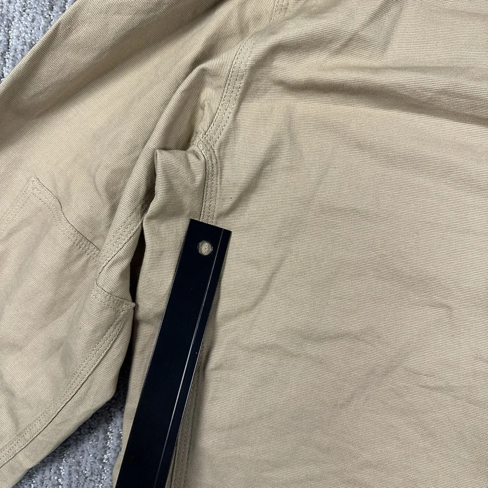 DeWalt Guaranteed‎ Tough Austin ProStretch Long Sleeve Shirt Size 2XL Brown Work